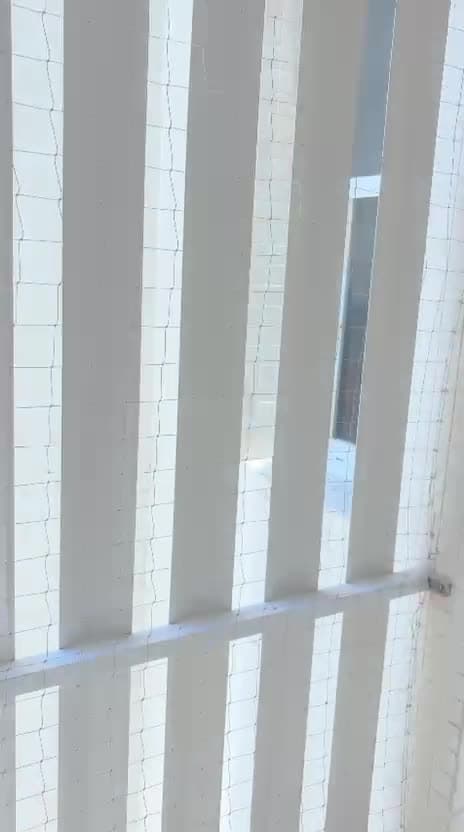 רשת נגד יונים על חלל עמודים
